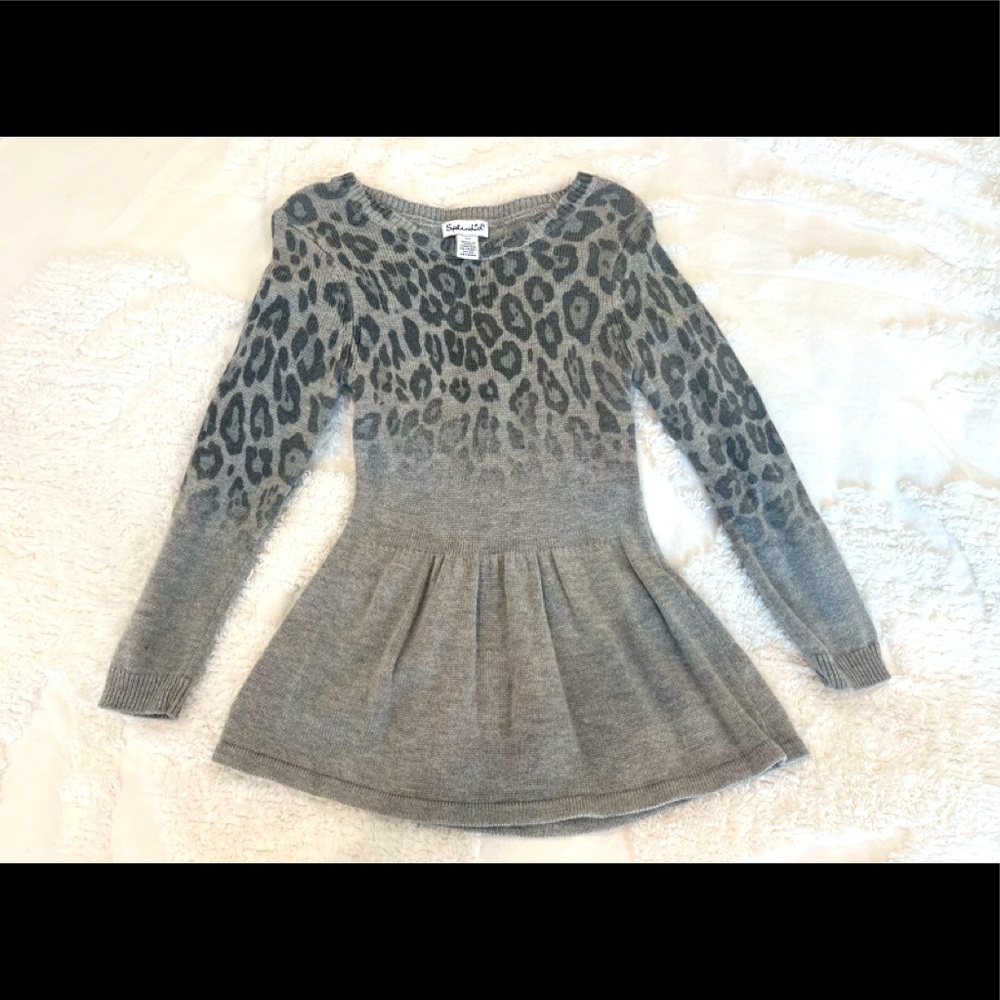 Splendid dress in size 2T. Washed and worn once. Great condition!